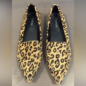 Jeffrey Campbell Leopard Loafers Size 10